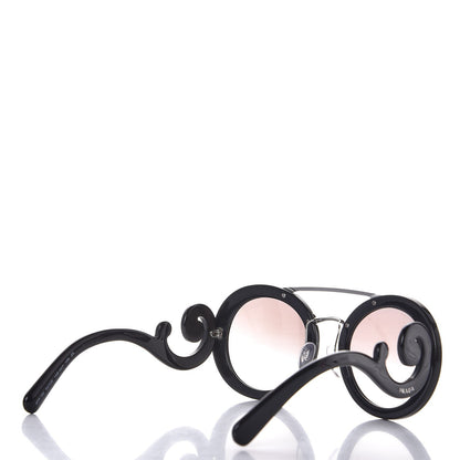Prada Baroque Sunglasses SPR 13S Black 4 of 6