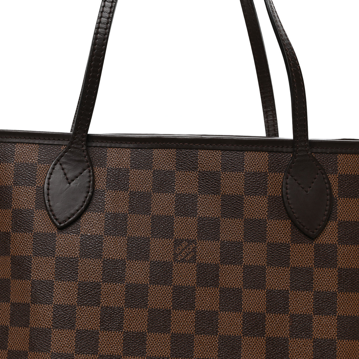 Damier Ebene Neo Neverfull MM Rose Ballerine