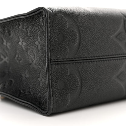 Louis Vuitton Empreinte Monogram Giant Onthego PM Black 8 of 15