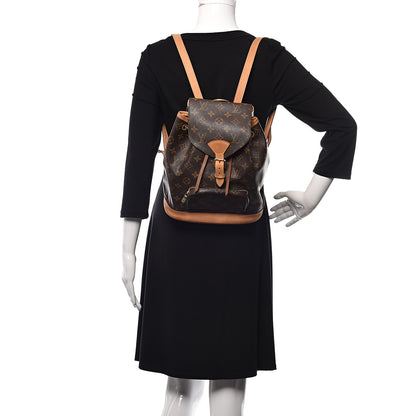 Louis Vuitton Monogram Montsouris MM Backpack 2 of 9
