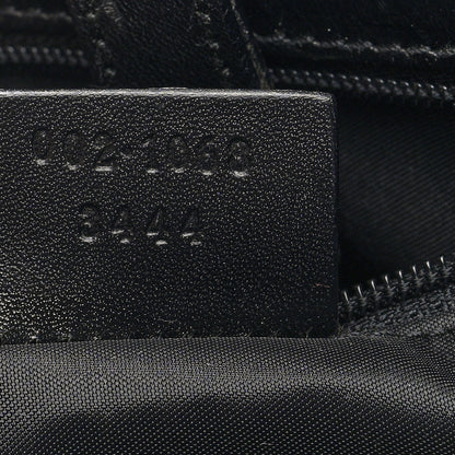 Gucci Monogram Bardot Shoulder Bag Black 7 of 10