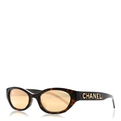Chanel Rectangle Sunglasses A71280 Tortoise 1 of 8