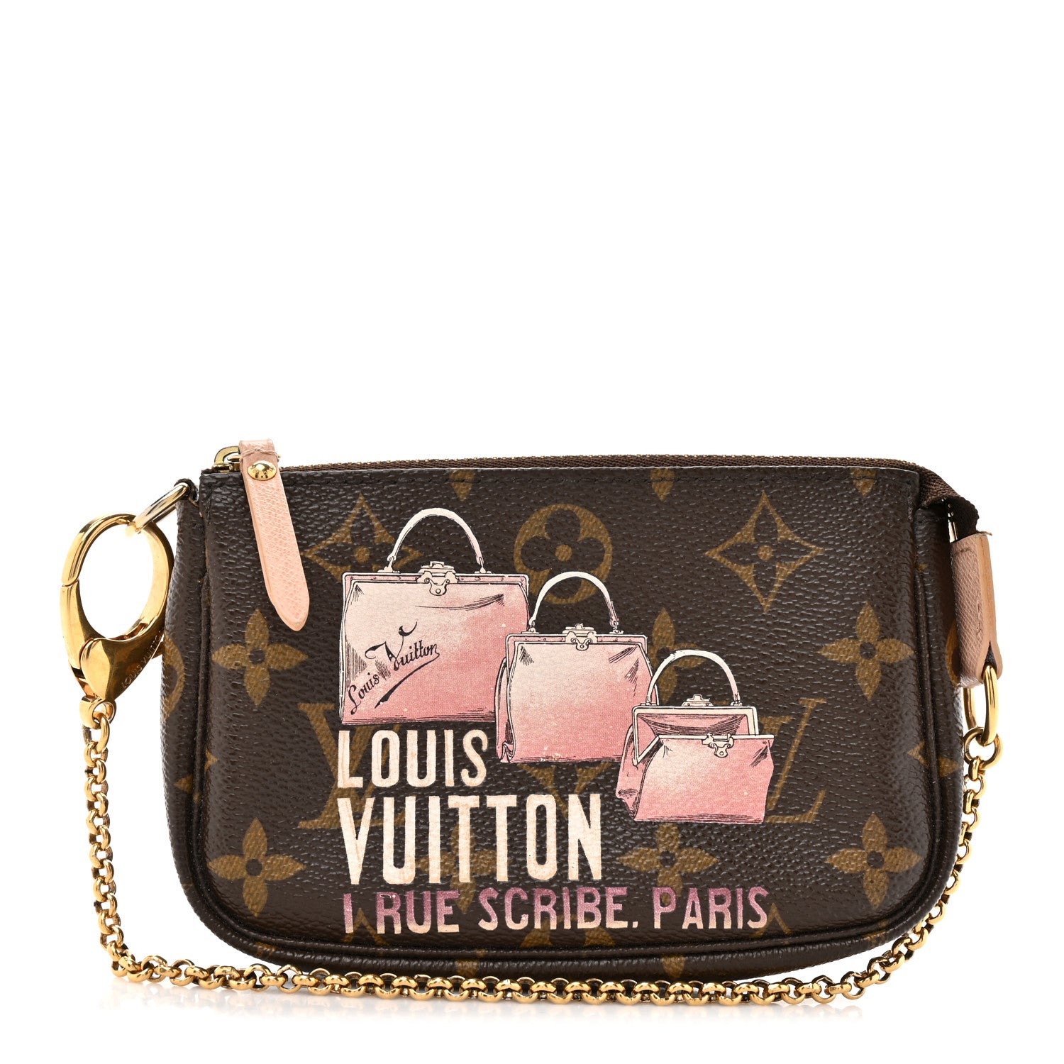 Louis Vuitton Monogram Affiche Mini Pochette Accessories 1 of 11