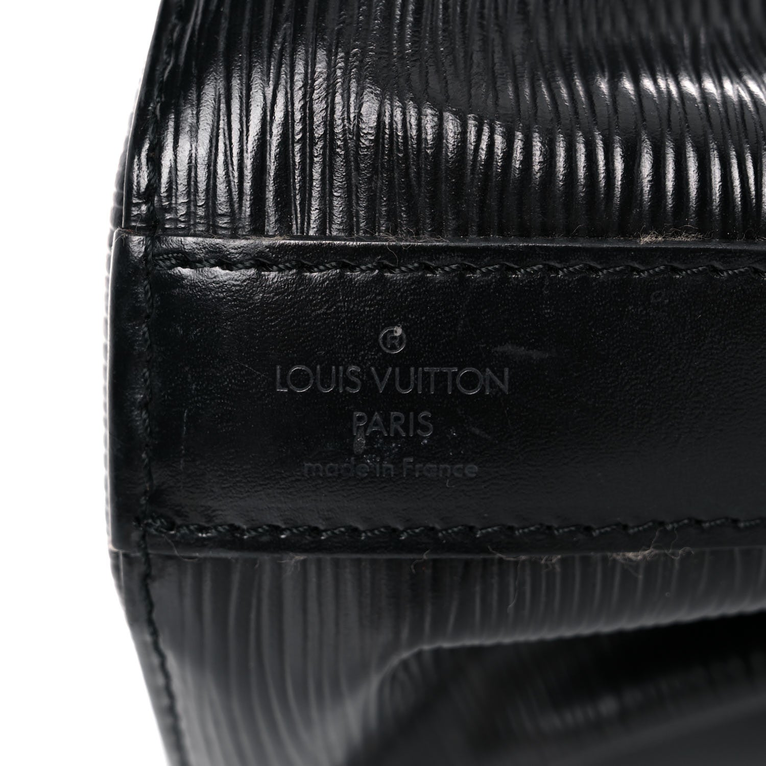 Louis Vuitton Epi Sac D'Epaule Black 6 of 26