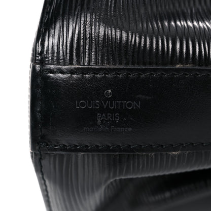 Louis Vuitton Epi Sac D'Epaule Black 6 of 26