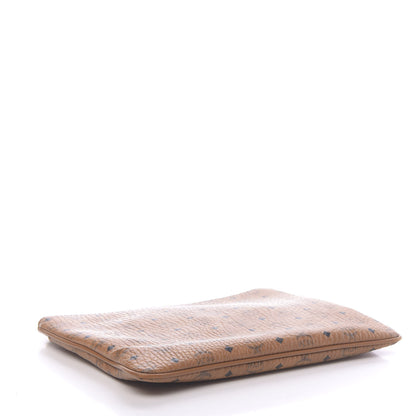 MCM Visetos Medium Crossbody Pouch Cognac 4 of 9
