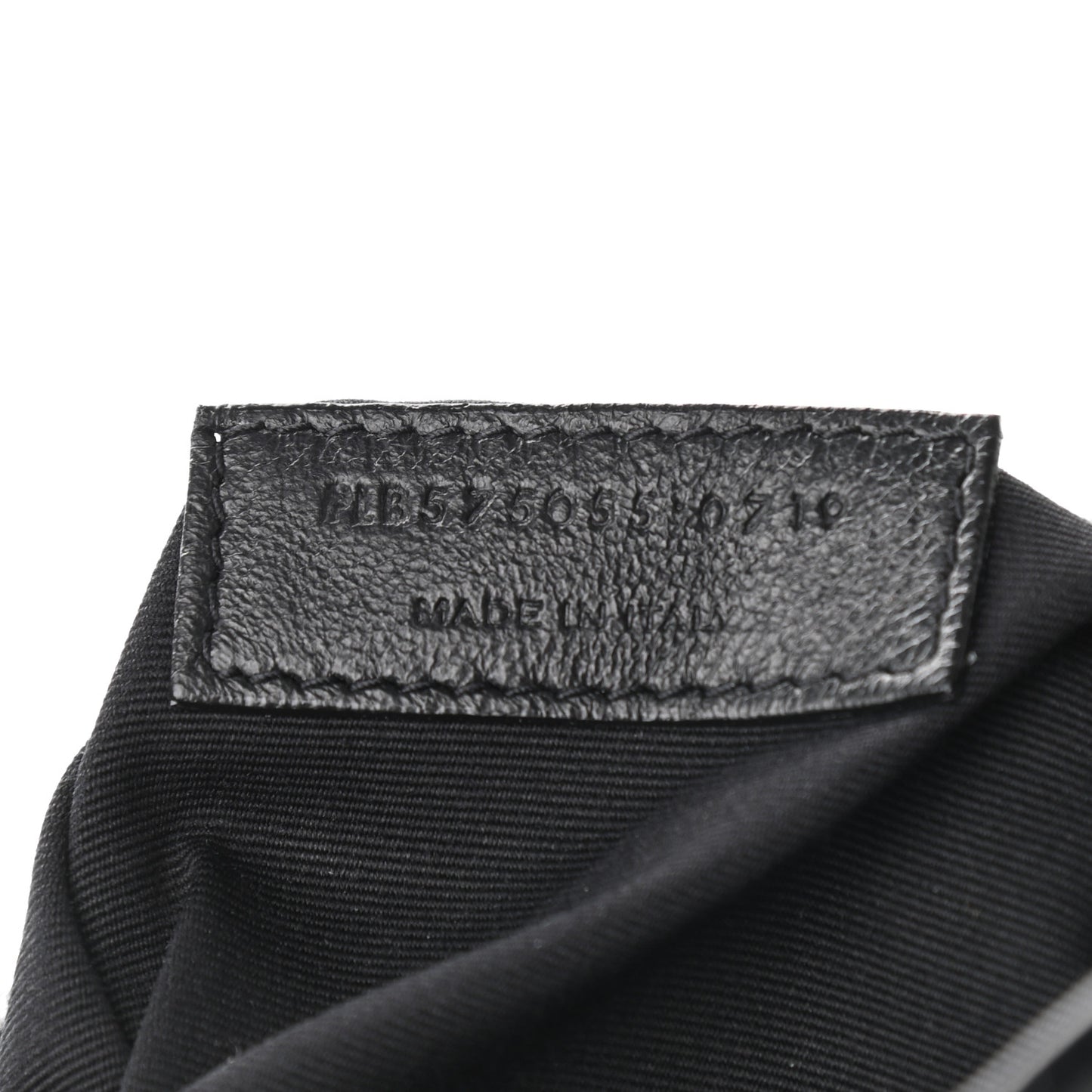 Crinkled Calfskin Matelasse Monogram Medium Niki Chain Satchel Black