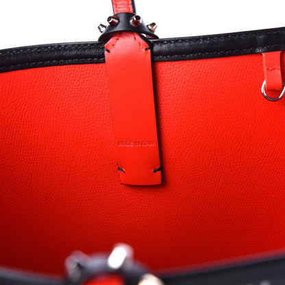 Christian Louboutin Calfskin Beautiful Red East West Cabata Tote Black Multicolor 10 of 12