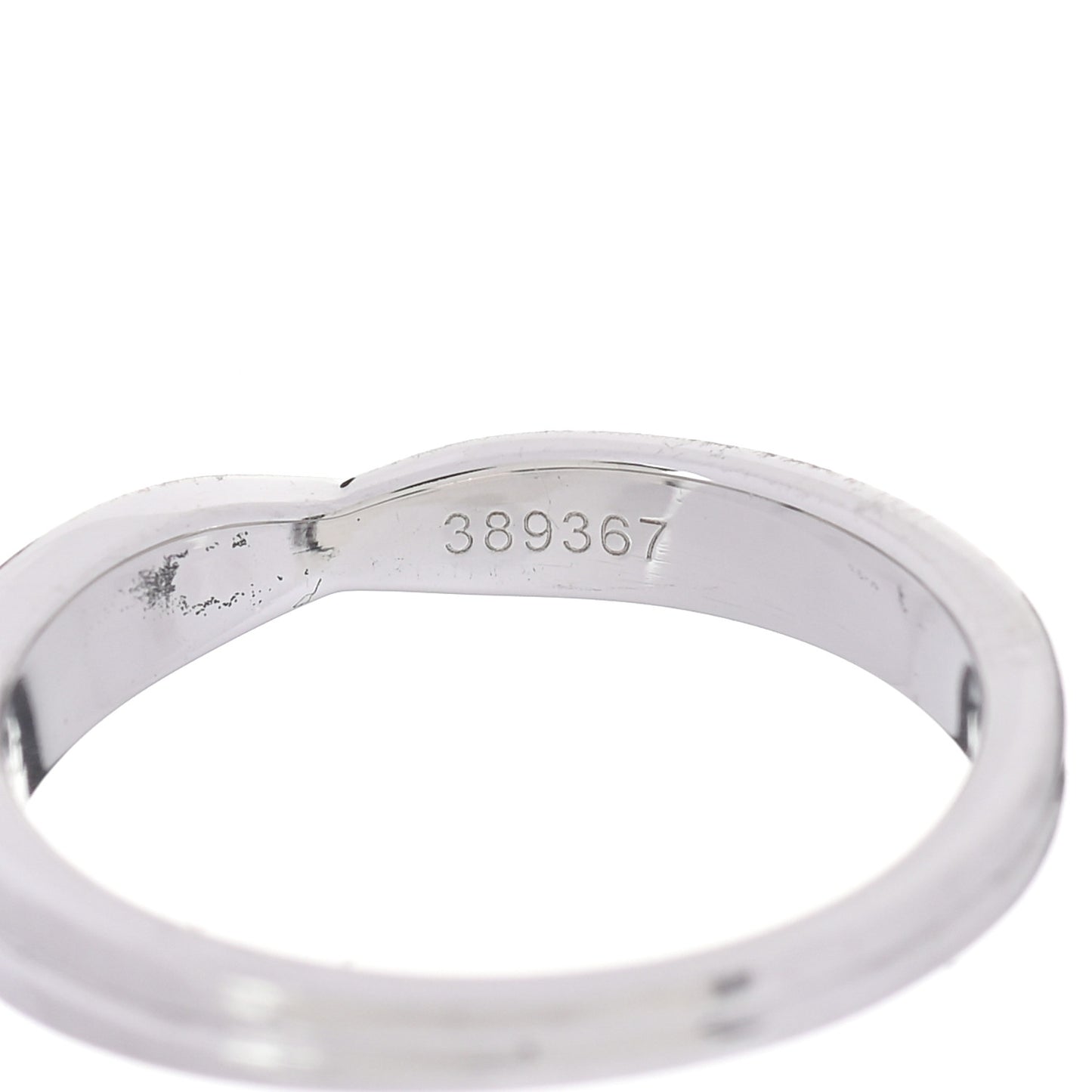 Platinum Diamond Tryst Single Row Wedding Band Ring 56 7.5