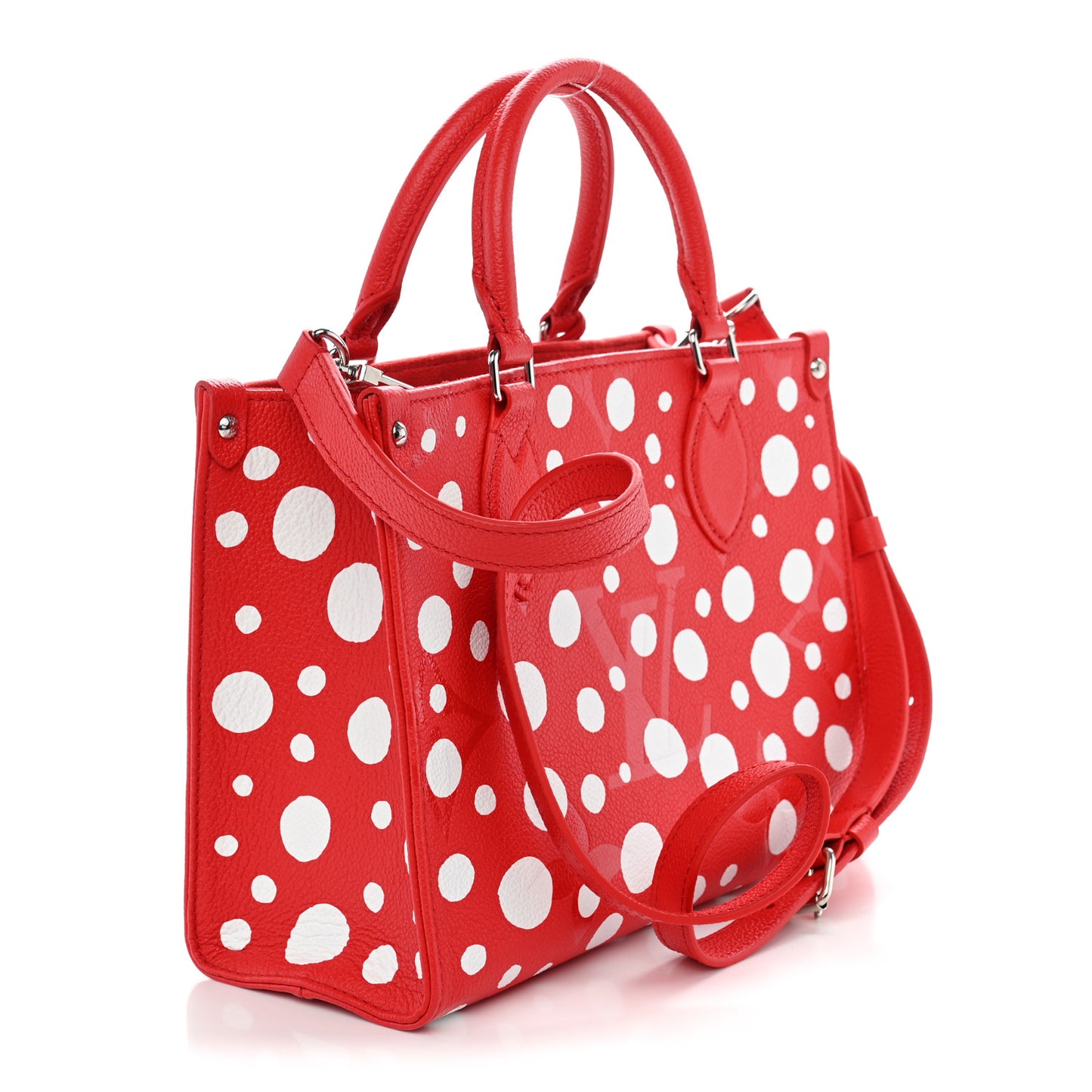 LV X YK Empreinte Infinity Dots Onthego PM Rogue White