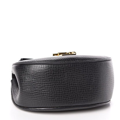 Chloe Textured Calfskin Lambskin Nano Drew Shoulder Bag Black 4 of 10
