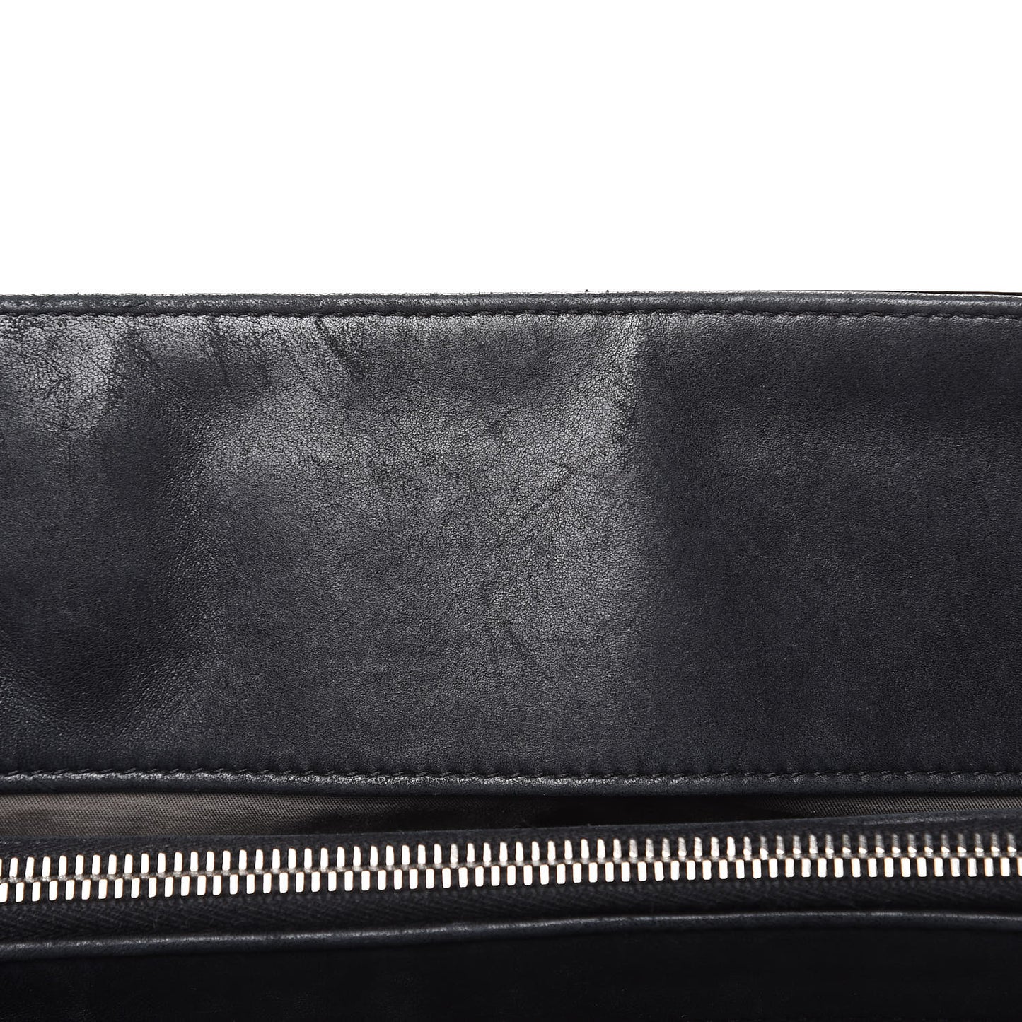 Vinyl Lipstick Ligne Tote Black