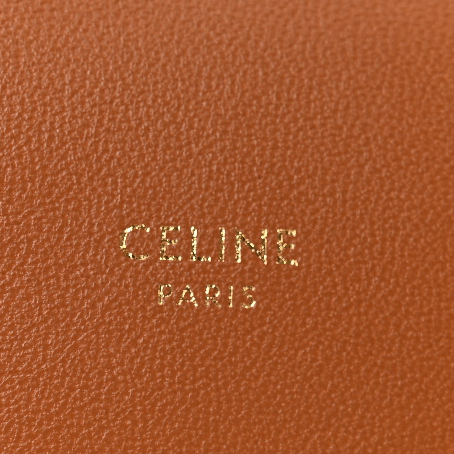 Celine Triomphe Canvas Lambskin Phone Pouch With Flap White Tan 6 of 13