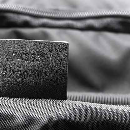 Gucci GG Supreme Monogram Gran Turismo Suitcase Black Grey 6 of 9