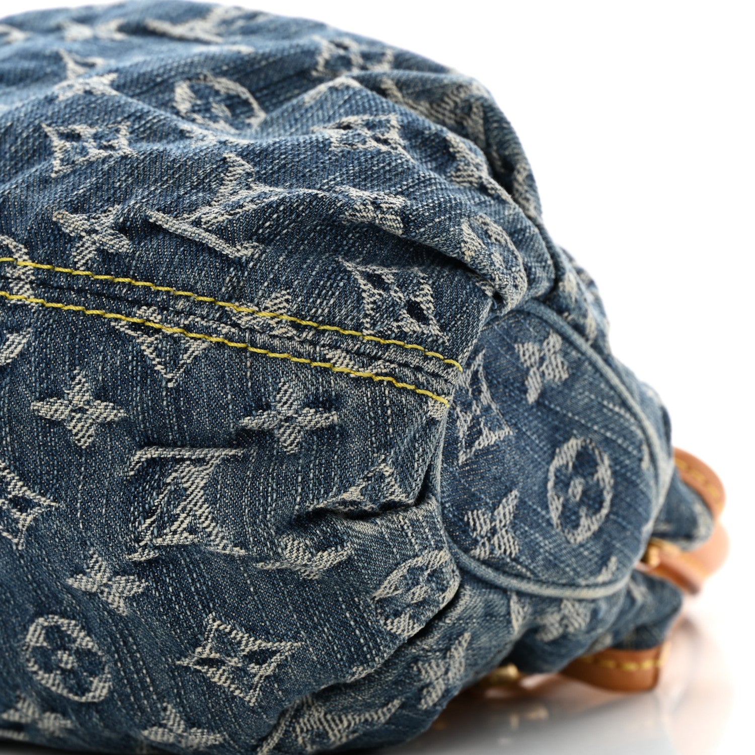 Louis Vuitton Monogram Denim Pleaty Blue 10 of 14