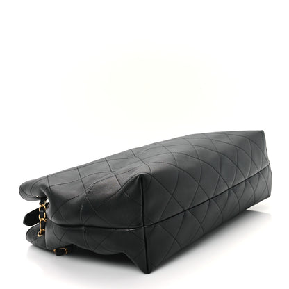 Chanel Calfskin Stitched Large Shopping Bag Black 3 of 10