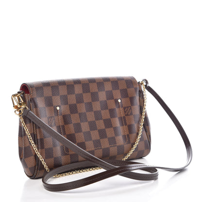Louis Vuitton Damier Ebene Favorite MM 3 of 11
