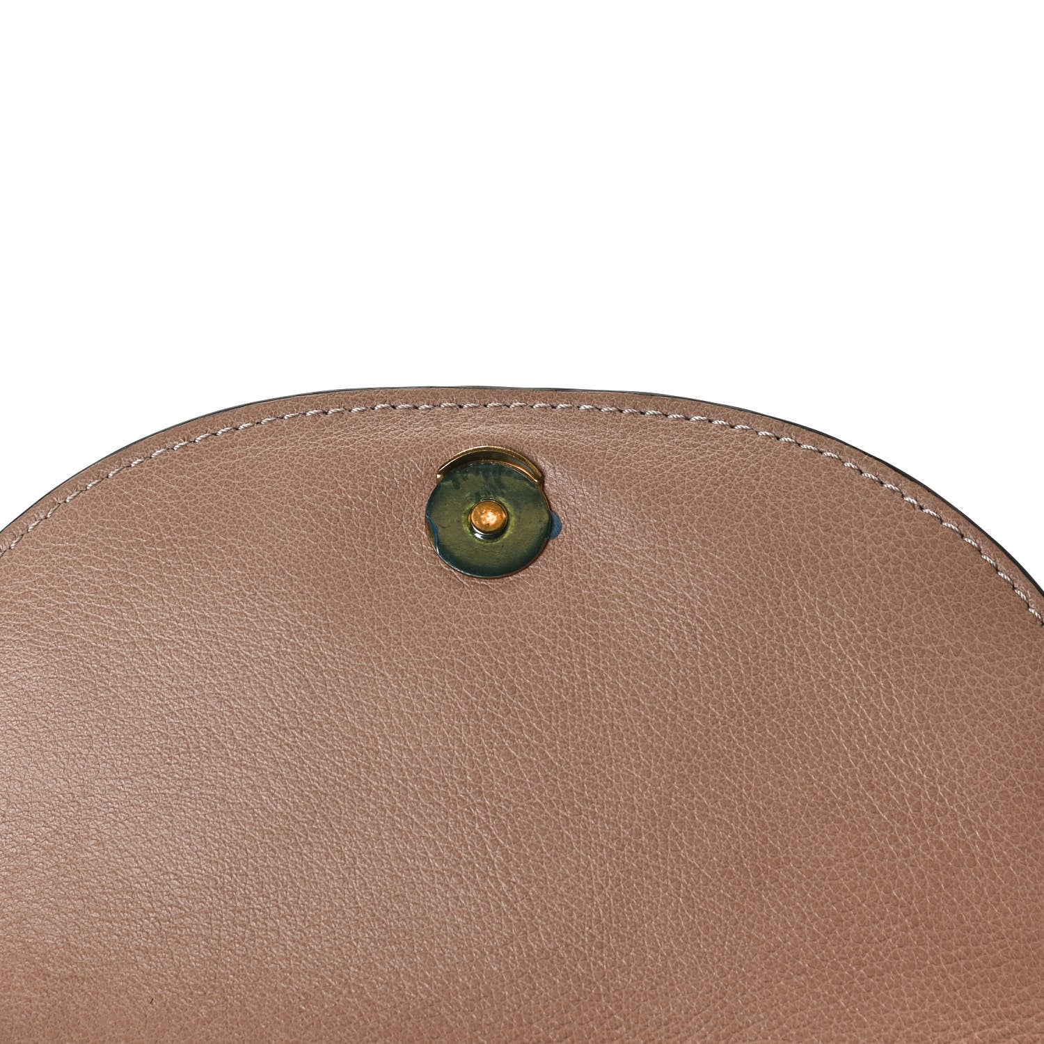 Chloe Calfskin Small Nile Bracelet Minaudiere Bag Biscotti Beige 12 of 12