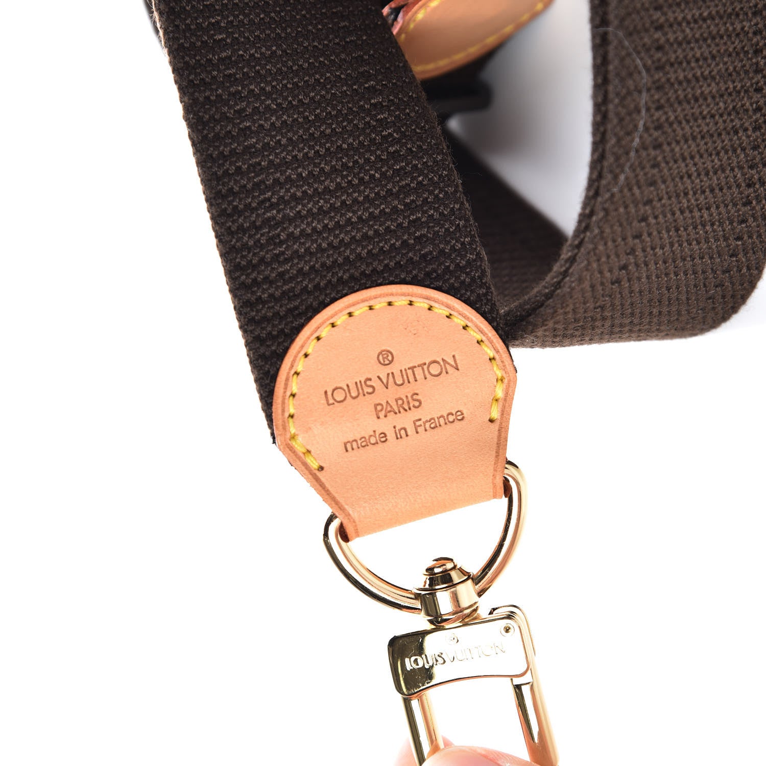 Louis Vuitton Canvas Adjustable Shoulder Strap 3 of 4