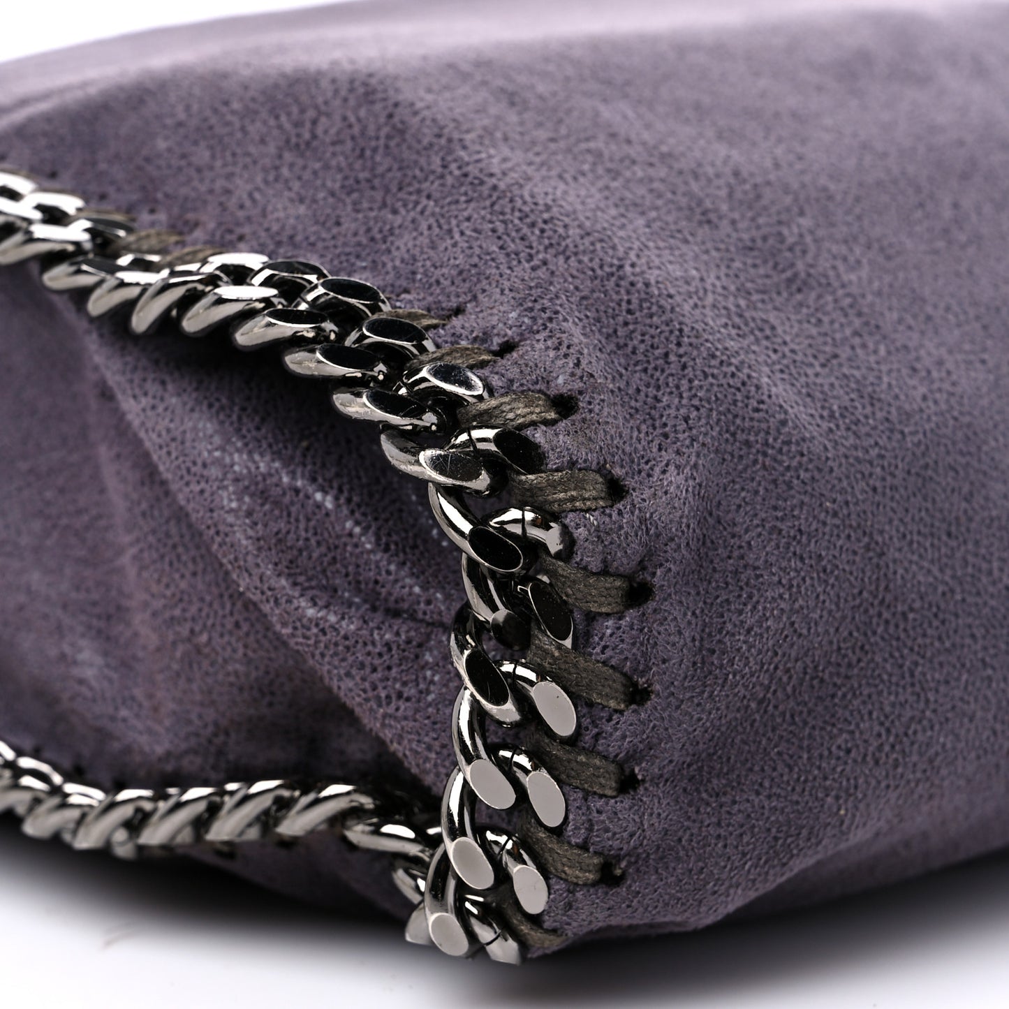 Shaggy Deer Small Falabella Tote Purple