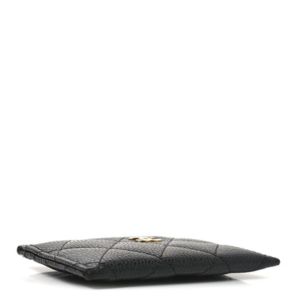 Chanel Caviar Quilted Card Holder Black 4 of 9