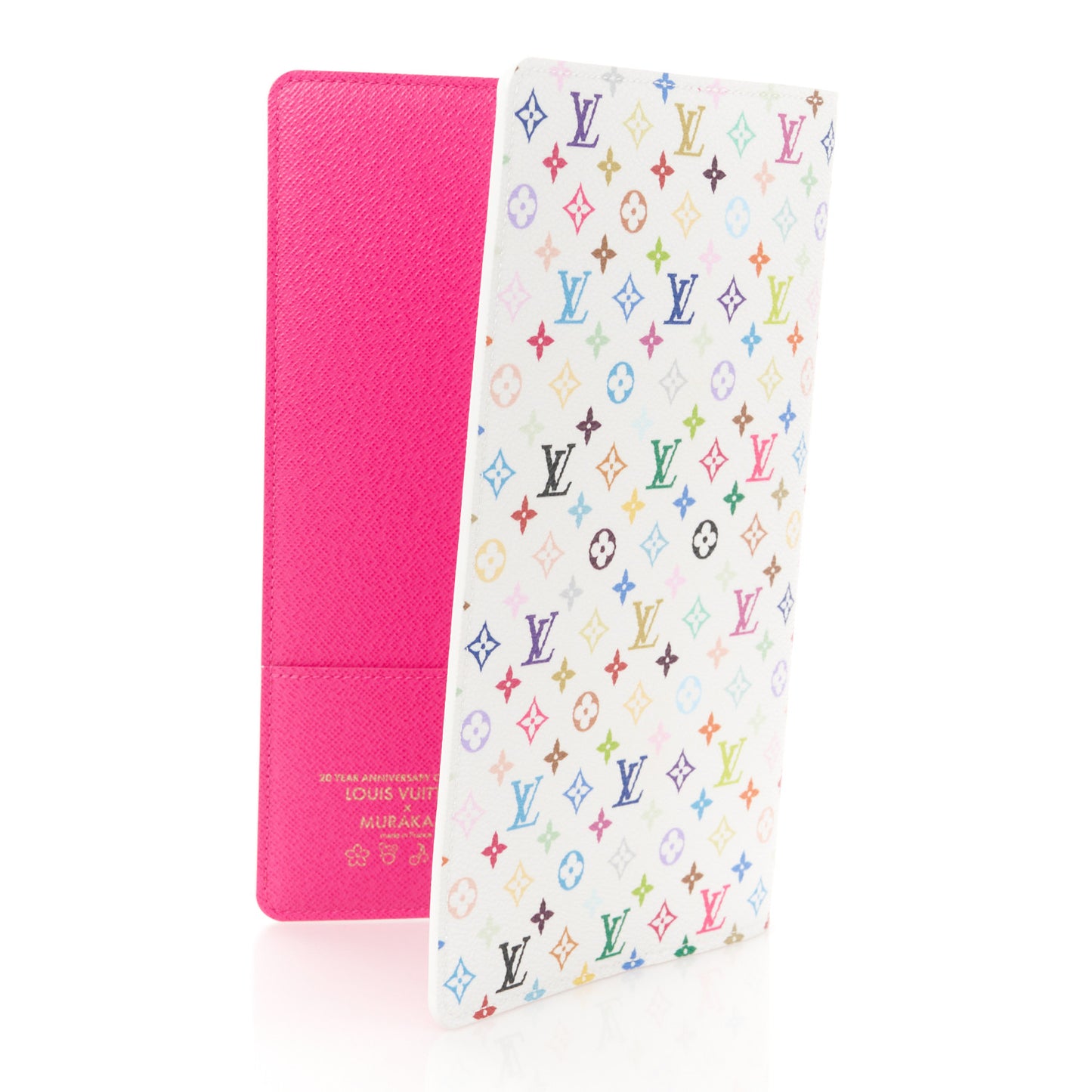 LV X TM Monogram Multicolor Emily Notebook Cover MM White