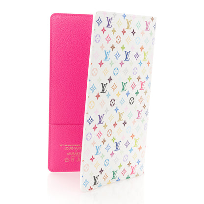 Louis Vuitton LV X TM Monogram Multicolor Emily Notebook Cover MM White 3 of 8