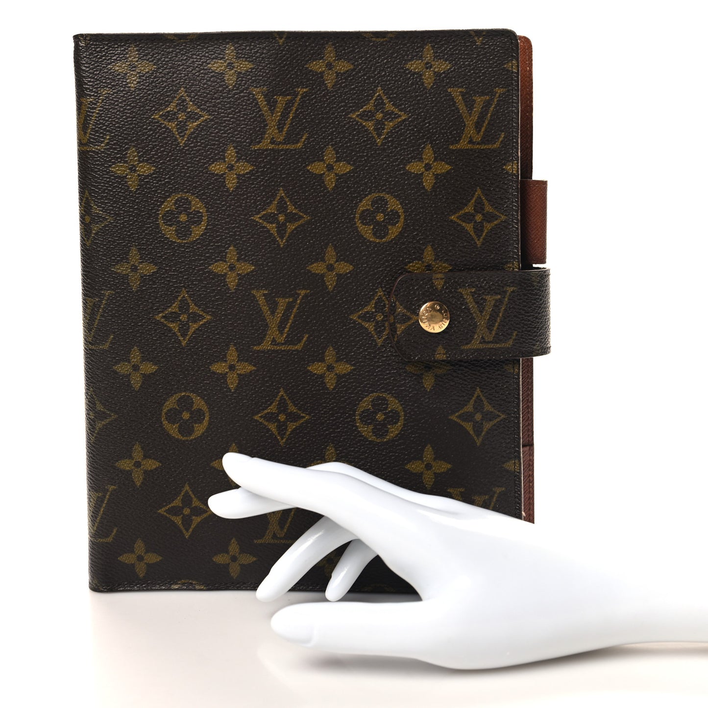 Monogram Large Ring Agenda Cover