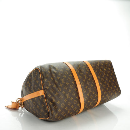 Louis Vuitton Monogram Keepall Bandouliere 55 4 of 10