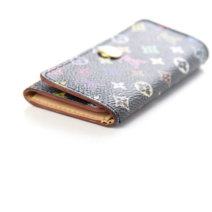 Louis Vuitton Monogram Multicolor Multicles 4 Key Holder Black 8 of 9