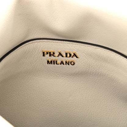 Prada Vitello Daino Crossbody Flap White 6 of 11
