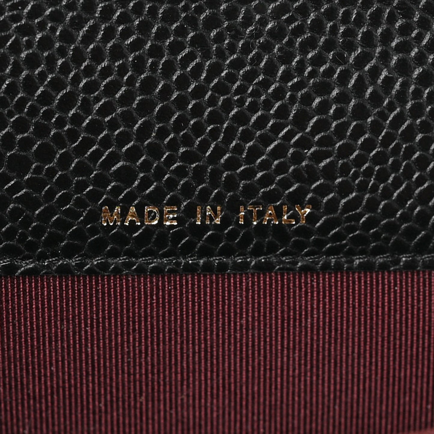 Caviar Quilted Flap Card Holder Black