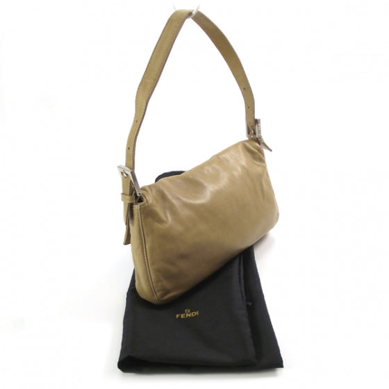 Fendi Leather Baguette Tan 3 of 11