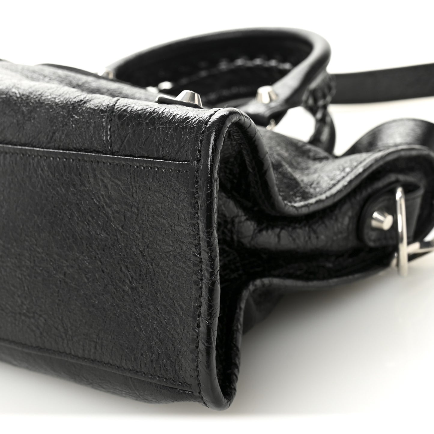 Agneau Arena Silver Hardware Small Le City Black