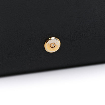 Saint Laurent Calfskin Monogram Large Belle De Jour Clutch Black 7 of 15