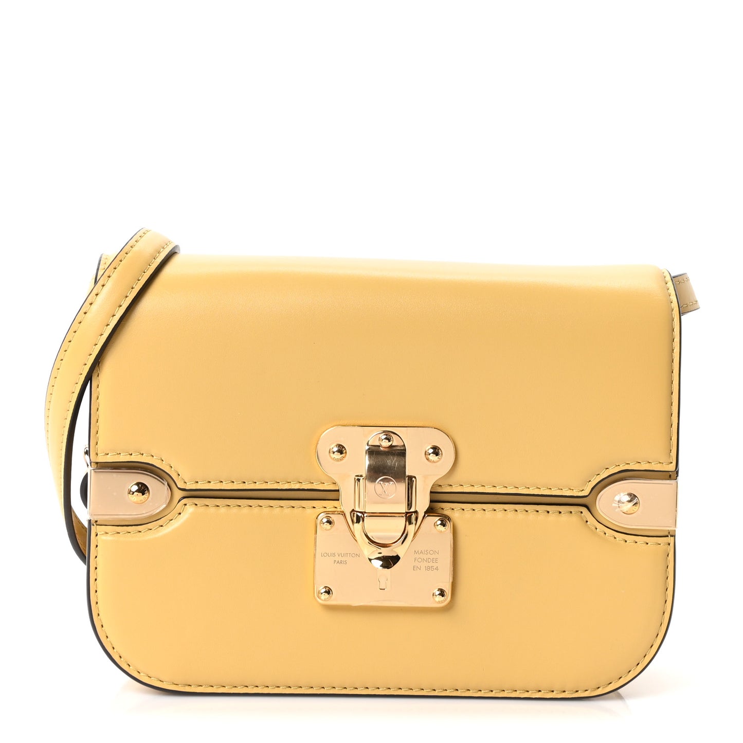Calfskin Orsay MM Jaune