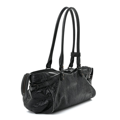 Balenciaga Agneau Arena Classic Hardware East West Le City Black 3 of 10