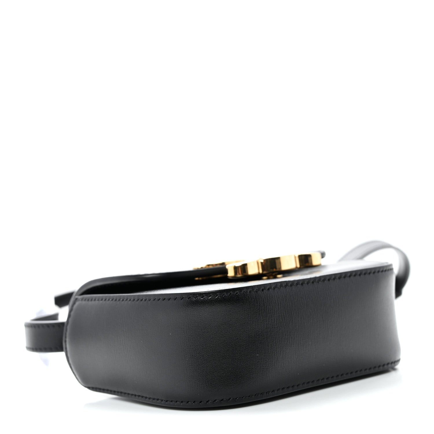 Celine Shiny Calfskin Mini Triomphe Black 4 of 10