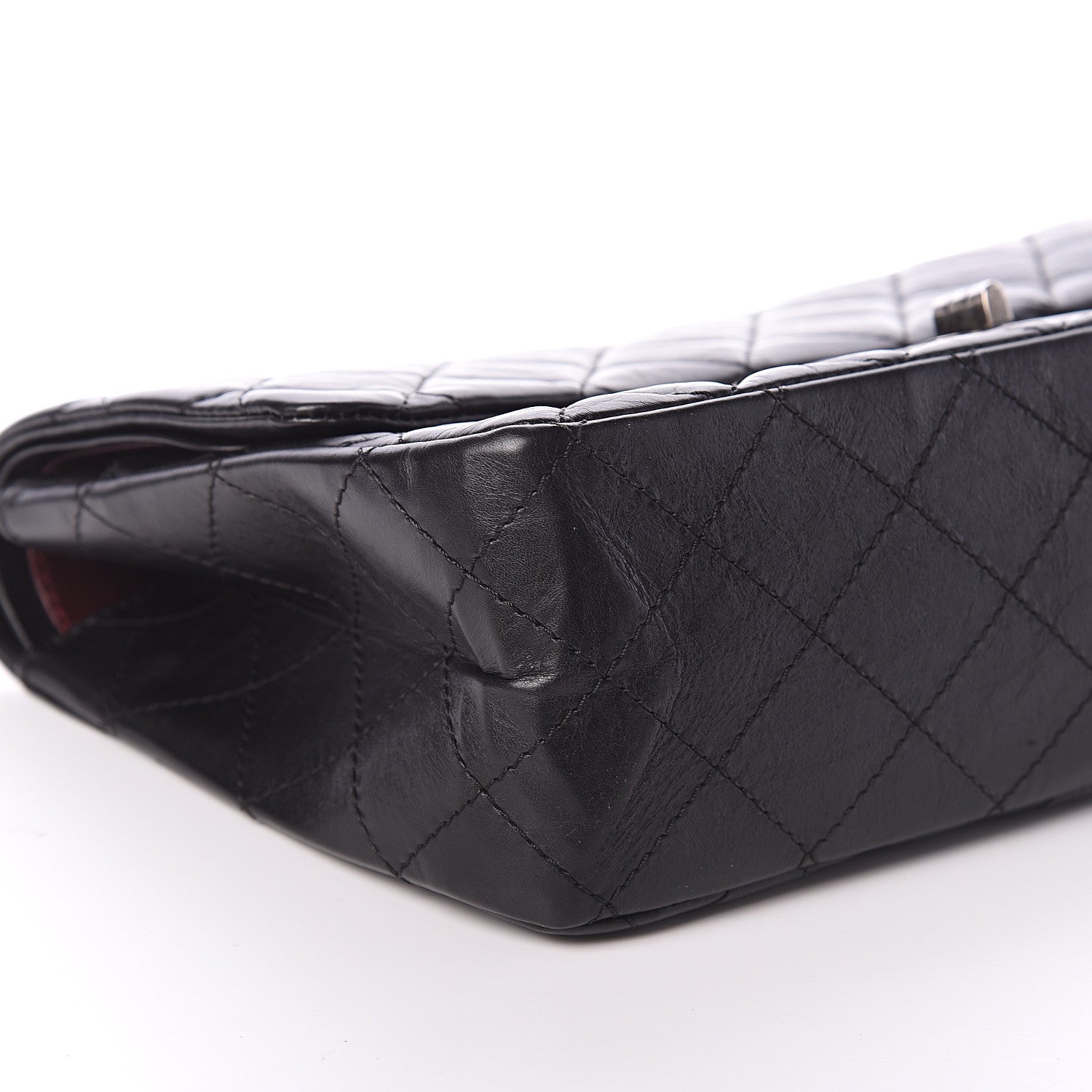 Chanel Aged Calfskin Quilted 2.55 Reissue 227 Flap Black 4 of 8