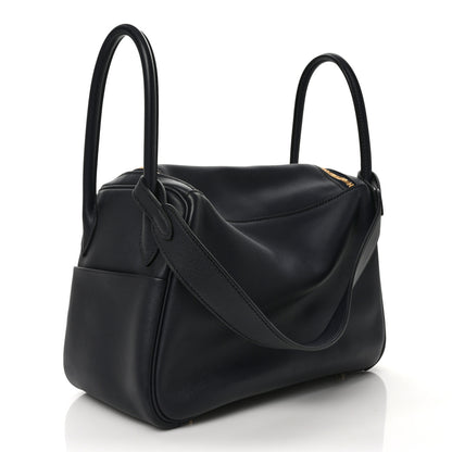 Hermes Swift Verso Lindy 26 Bleu Indigo Orange Poppy 3 of 9