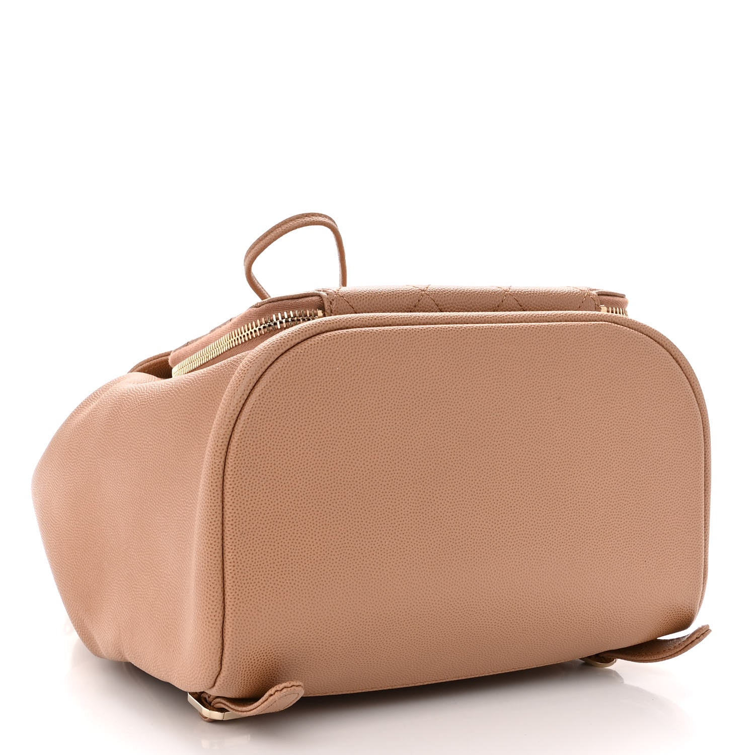 Chanel Caviar Quilted Business Affinity Backpack Beige 4 of 12