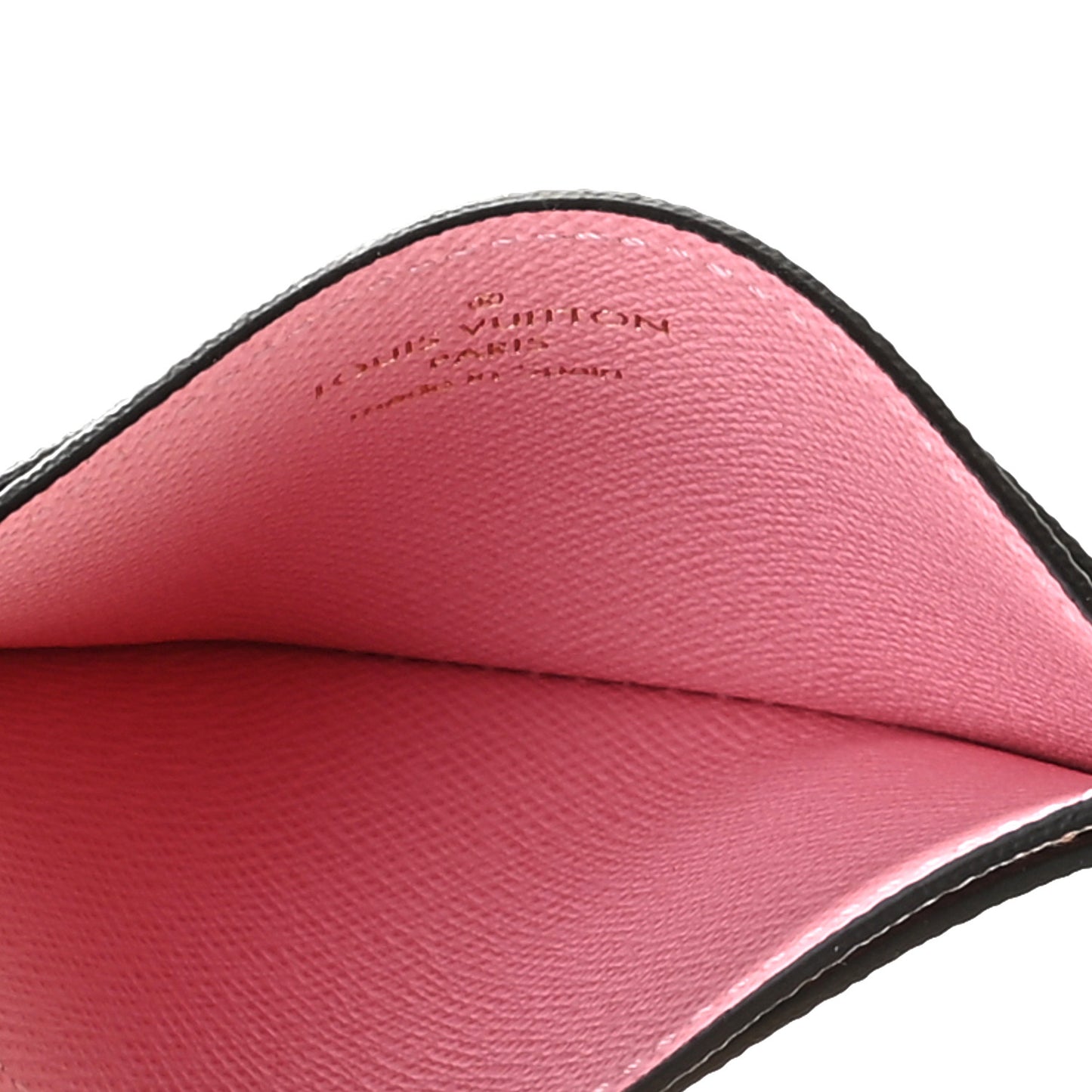 Damier Ebene Studded Card Holder