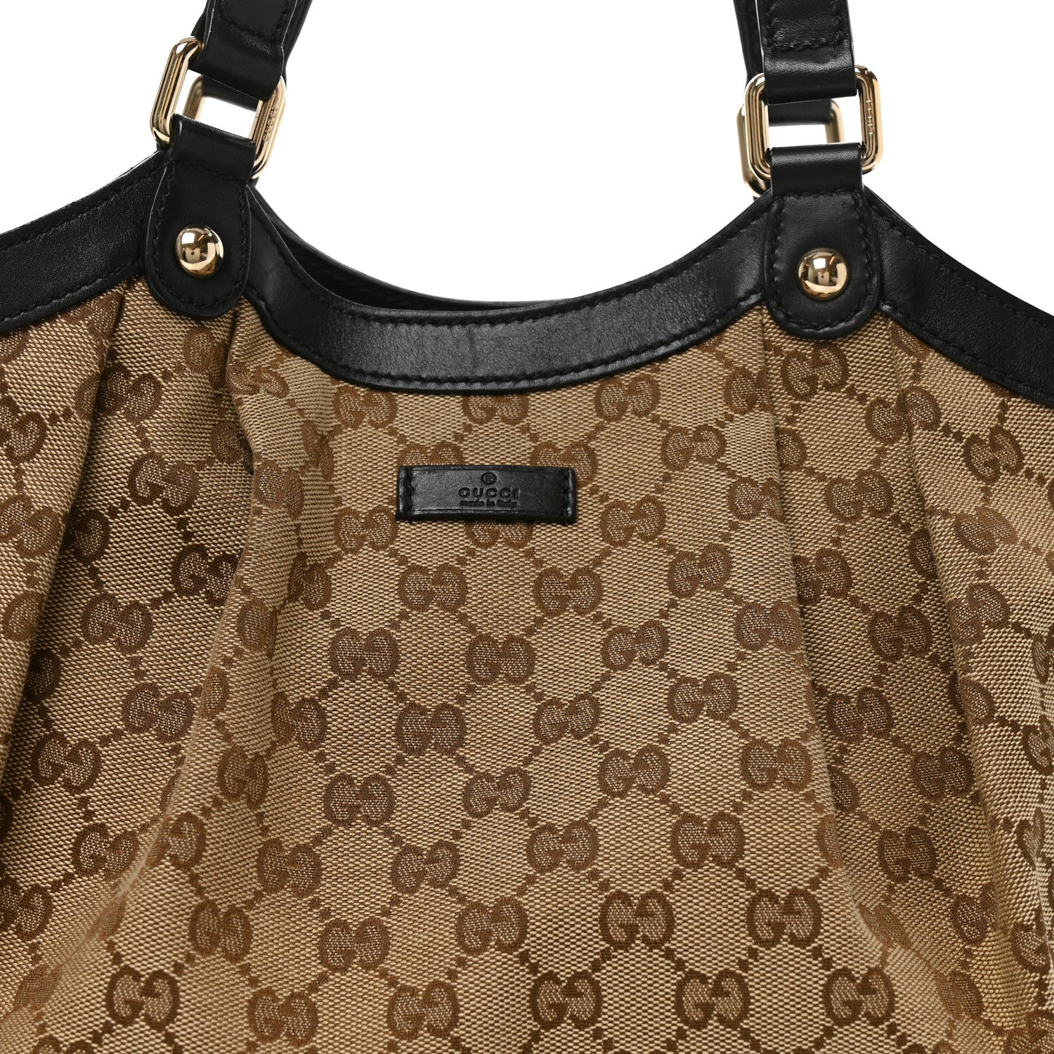 Gucci Monogram Shoulder Bag Dark Brown 7 of 9