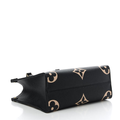 Louis Vuitton Empreinte Monogram Giant Onthego PM Black Beige 4 of 11