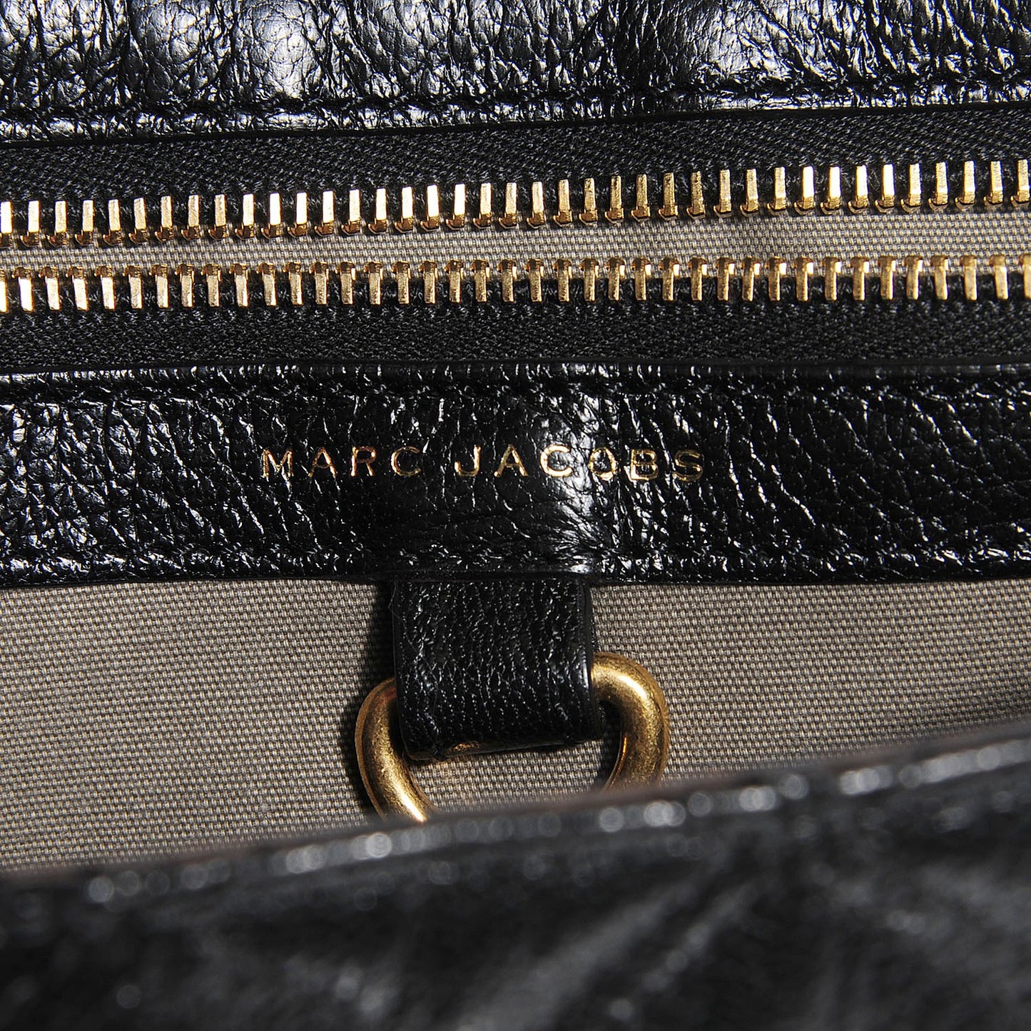 Lacquered Lambskin Baroque The XL Single Flap Black