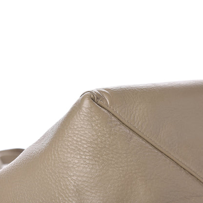 Celine Grained Calfskin Medium Horizontal Cabas Phantom Taupe 7 of 17