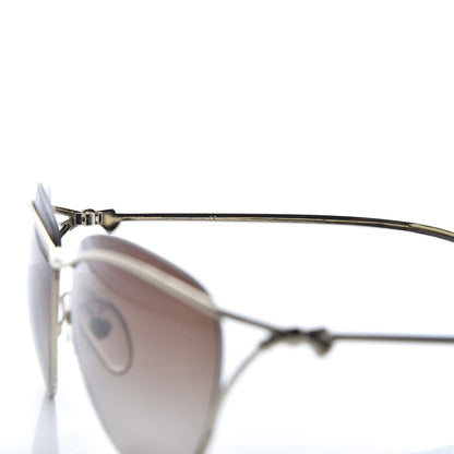 Chanel Cat Eye Sunglasses 4181 Gold 5 of 10