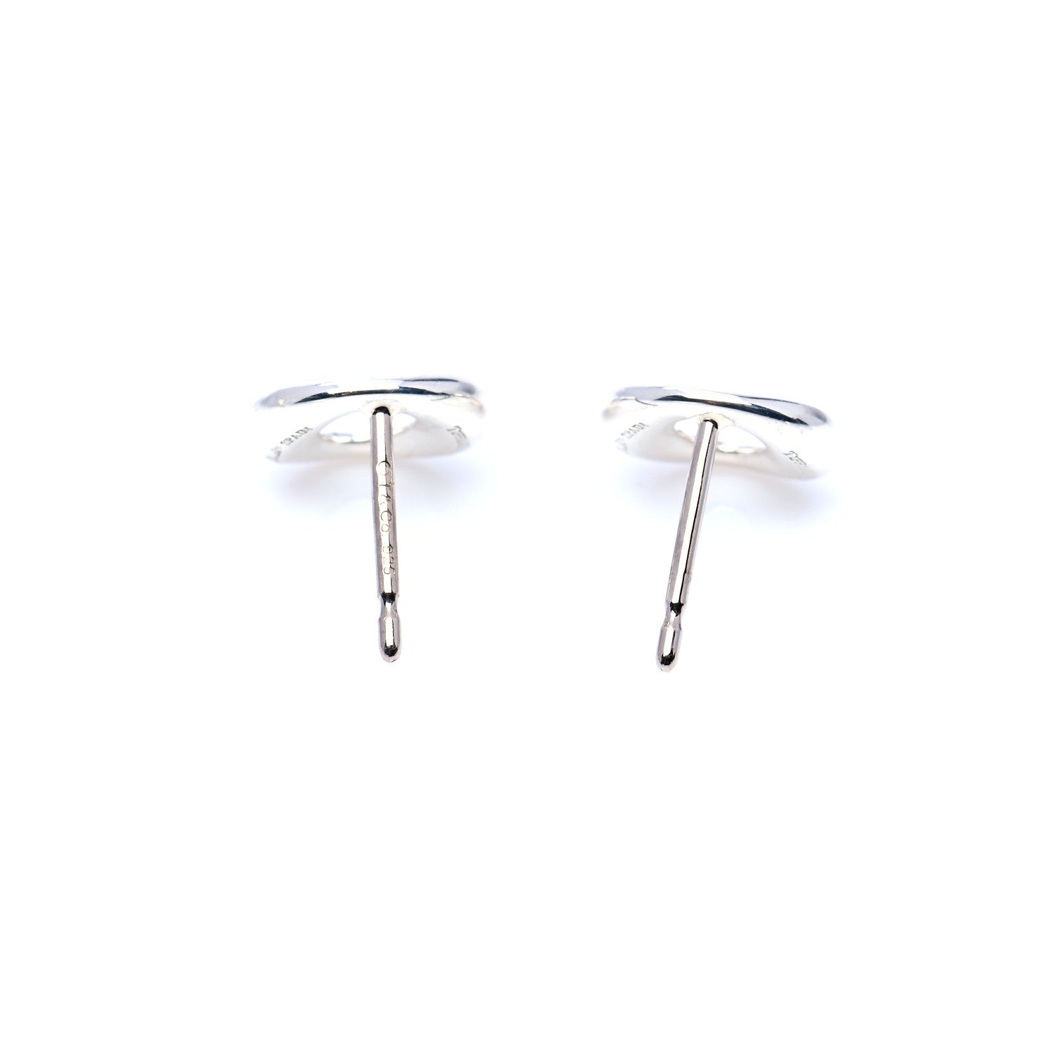 Tiffany Sterling Silver Elsa Peretti Sevillana Earrings 6 of 7