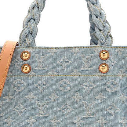 Louis Vuitton Monogram Washed Denim Let Go PM Sky Blue 7 of 10