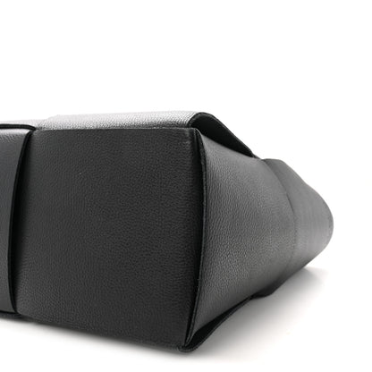 Bottega Veneta Grained Calfskin Maxi Intrecciato Medium Arco Tote Black 9 of 9